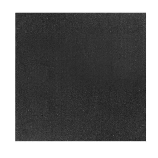 Piso Emborrachado Frisado Preto 4mm 50x50cm Daud