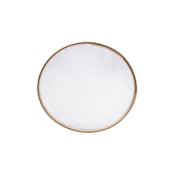 Peneira Redonda Malha 8 Aro em Madeira 55cm Momfort