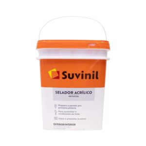 Selador Acrílico Branco Balde 18L Suvinil