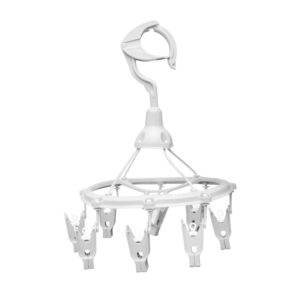 Varal Multiuso com 8 Prendedores Astra Branco