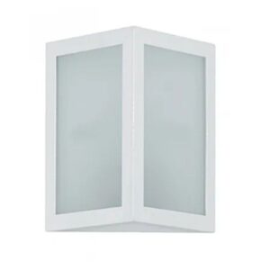 Arandela Bolt Triangular em Alumínio para 1 Lâmpada E27 Ideal