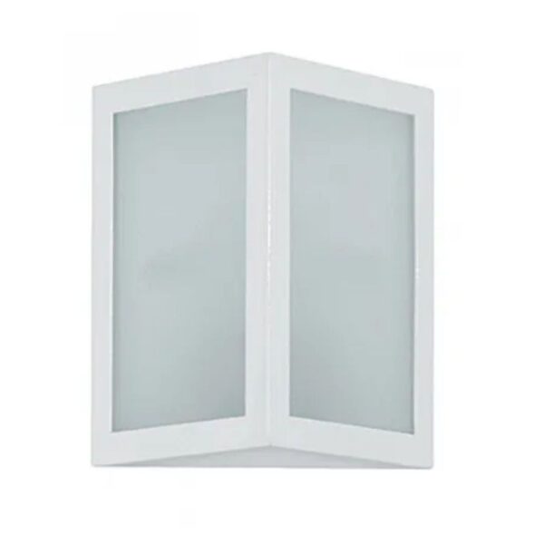 Arandela Bolt Triangular em Alumínio para 1 Lâmpada E27 Ideal