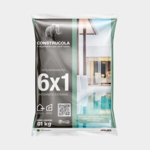 Rejunte Resinado 6×1 1kg Construcola