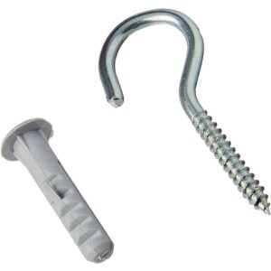 Gancho Zincado com Bucha Anel Fixdura