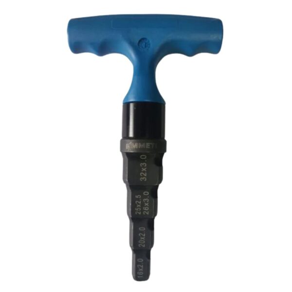 Calibrador para Tubos Airpert 14,16,18 e 20mm com Catraca Emmeti