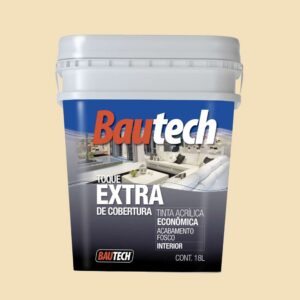 Tinta Econômica Acrílica Fosco Profissional 18L Bautech