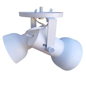 Spot de Sobrepor Paris em Alumínio para 2 Lâmpadas E27 Art Line