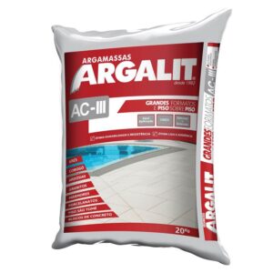 Argamassa Interna/Externa AC3 Hiper Argalit 20kg