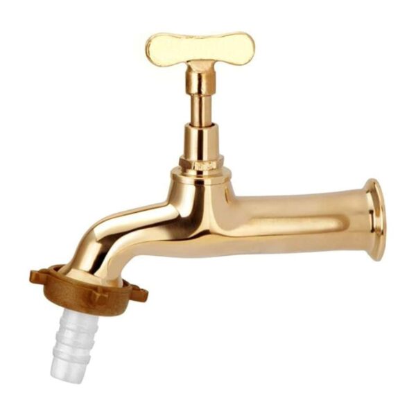 Torneira Tanque/Jardim Parede Bica Longa Amarela Alpha Hidrometais