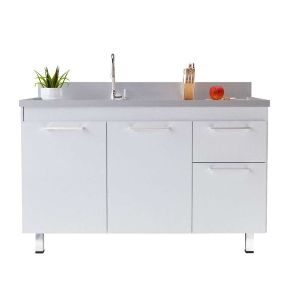 Gabinete para Cozinha Slim Desmontado 114×84,5x52cm MDF Cerocha