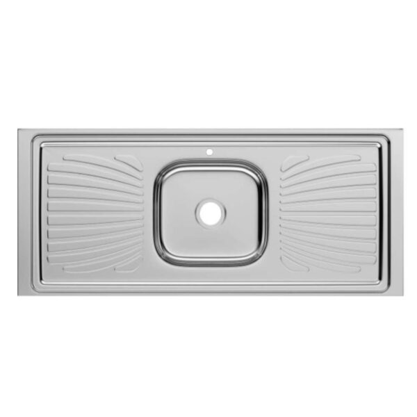 Pia para Cozinha Aço Inox 120x53cm com Válvula Forminox