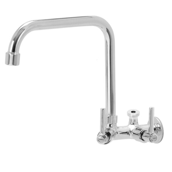 Torneira Tanque/Máquina Parede Bica Reta Aladim Cromada Furkin