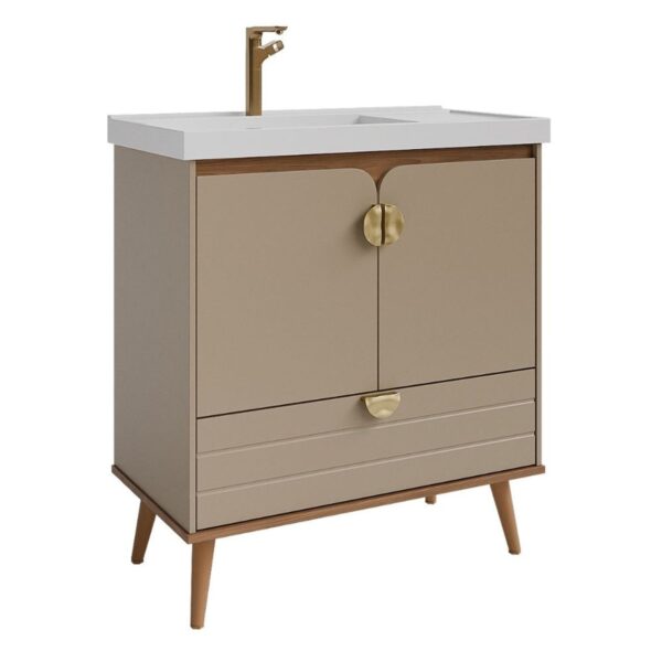 Gabinete para Banheiro Trancoso 80cm MGM Móveis