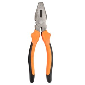 Alicate Universal 8″ Cabo Laranja e Preto EDA