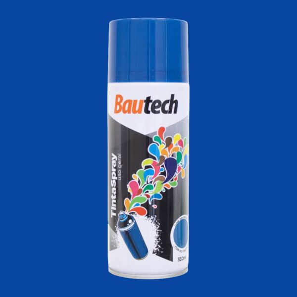 Tinta Spray Uso Geral Alto Brilho 350ml Bautech