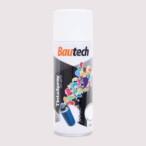 Tinta Spray Uso Geral Fosco 350ml Bautech