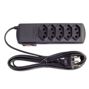 Filtro de Linha com 5 Tomadas 10A 3 Metros Force Line