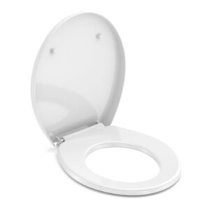 Assento Sanitário Convencional Zip Plus PP Oval Branco