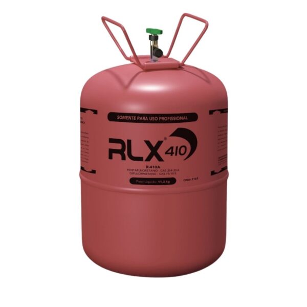 Gás Refrigerante R410A Cilindro 11,3Kg com Válvula e Manopla RLX
