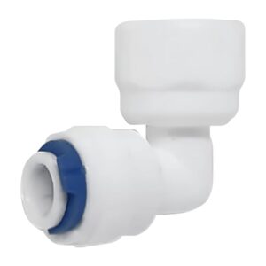 Cotovelo para Mangueira Fêmea Engate Rápido 1/4 Rosca 1/2 Acquabios