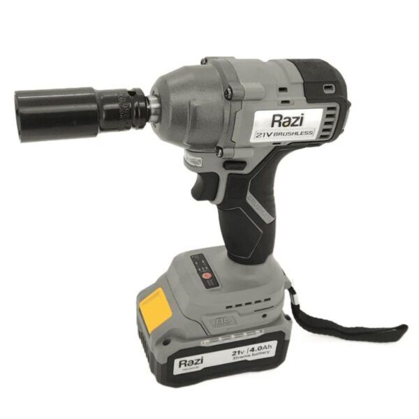 Chave de Impacto Brushless 1,5Ah 21V Razi