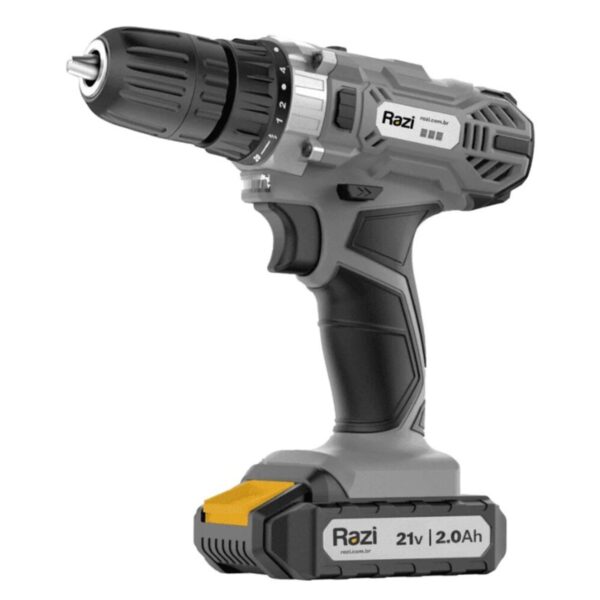 Furadeira Impacto Parafusadeira com Bateria 21V Razi