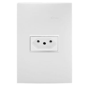 Conjunto Tomada 2P+T 20A 4×2 Line Simon 30