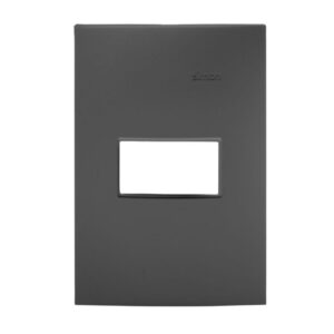 Placa 1 Posto 4×2 com Suporte Line Simon 30