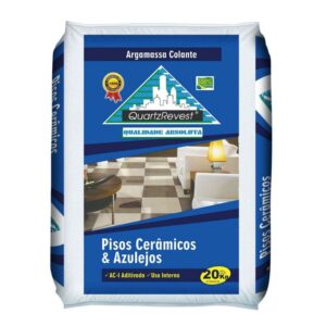 Argamassa Interna AC1 Cinza 20kg Quartz Revest
