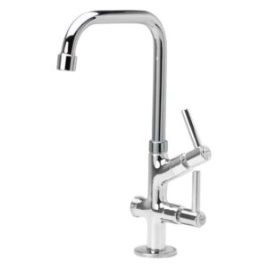 Torneira Tanque/Máquina Mesa Bica Baixa Cromada Aladim Furkin