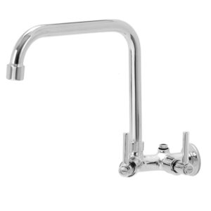 Torneira para Cozinha Parede 1/4V Bica Alta Cromado Saída Filtro