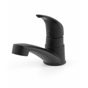 Torneira para Banheiro Mesa Bica Baixa Preto 9039 ABS