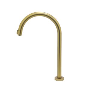 Torneira para Banheiro Mesa 1/4V Bica Alta Gold Slim Tube