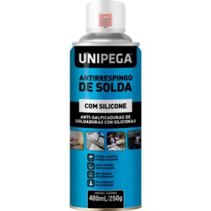 Antirrespingo de Solda Spray com Silicone 400ml/ 250g Unipega