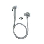 Ducha Higiênica Metálica Registro Cromado 1/4V Quadratus Civitt