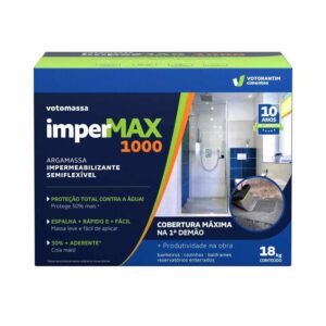 Argamassa Polimérica Votomassa Impermax 1000 18kg Votoran