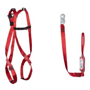 Conjunto Cinto Paraquedista 1 Ponto e Talabarte Único Corax