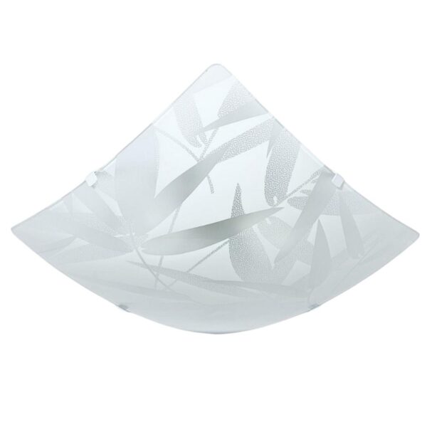 Plafon de Sobrepor Bambu Quadrado 2XE27 VMC