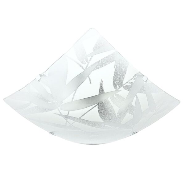 Plafon de Sobrepor Bambu Quadrado 1XE27 VMC