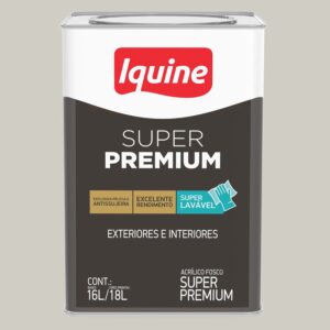 Tinta Premium Acrílica Fosco Super Premium 18L Iquine