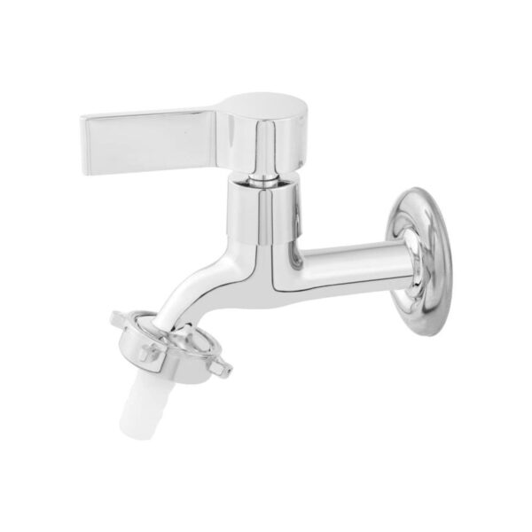 Torneira Tanque/Jardim Parede Bica Curta Cromado 1128 Alpha