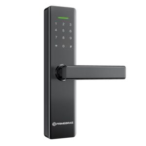 Fechadura Digital de Embutir com Senha e Tag Vienna Preto Primebras