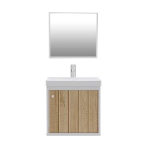 Kit Gabinete para Banheiro Canis 40cm Desmontado Cerocha