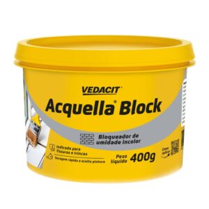 Acquella Block Impermeabilizante Bloqueador Umidade 400g Vedacit