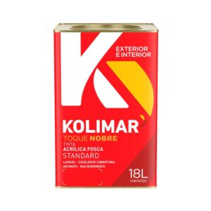 Tinta Standard Acrílica Fosco 18L Kolimar