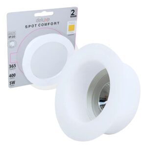 Spot LED de Embutir Comfort Redondo Branco 5W Bivolt Avant