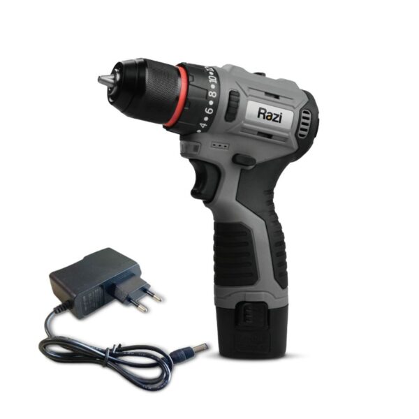 Furadeira Parafusadeira 3/8″ (10mm) 12V Brushless RZ-FPBB12 Razi