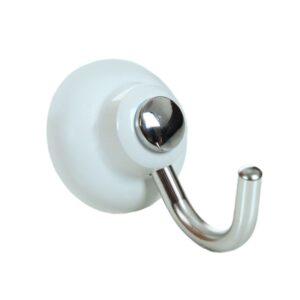 Cabide Unitário Design Branco Toralf