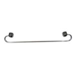 Porta Toalha de Banho Aluminium com Barra Curva Cromado Toralf