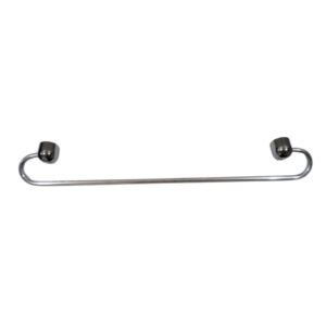 Porta Toalha de Banho Aluminium com Barra Curva Cromado Toralf
